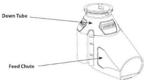Down Tube Feed Chute