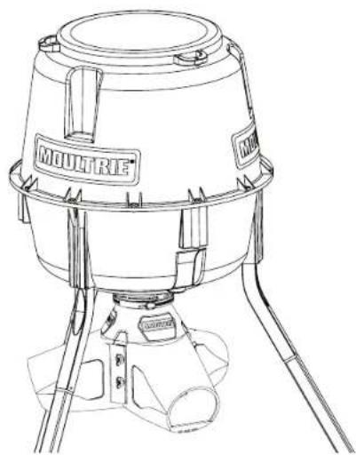 Moultrie Gravity Feeder Kit - INSTALL KIT ON QUICK-LOCK HOPPER - 5