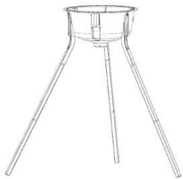 Moultrie Gravity Feeder Kit - ASSEMBLE MOULTRIE QUICK-LOCK HOPPER - 2