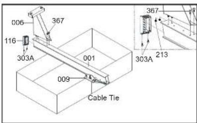006 367 116 303A 001 303A 009 Cable Tie 367 213