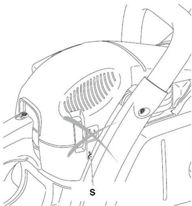Maruyama MCV51 - Adjusting the idle speed - 3