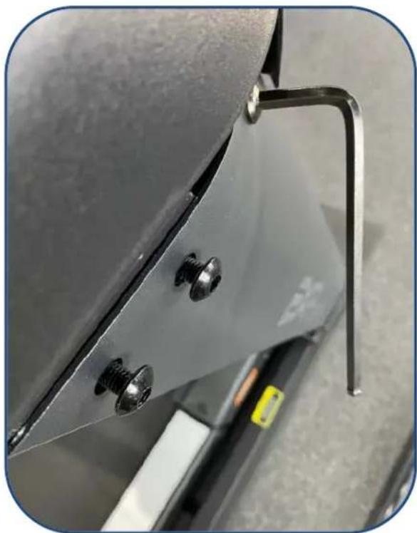 BodyCraft T800 - STEP 7 – Preparing to Fully Tighten the Upright Posts - 1