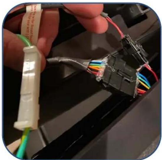 BodyCraft T800 - STEP 15 - Console Wiring to the Dashboard Assembly. - 3
