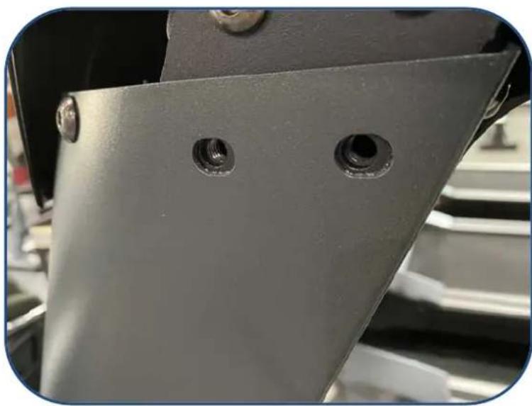 BodyCraft T800 - STEP 7 – Preparing to Fully Tighten the Upright Posts - 2