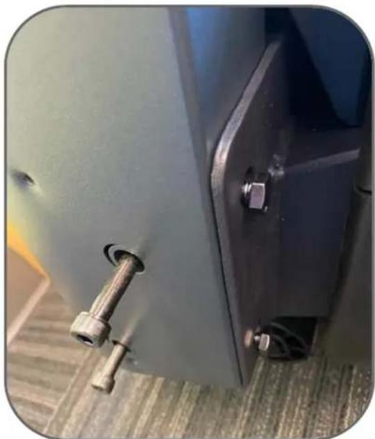 BodyCraft T800 - STEP 2 - Install Upright Post - Right - 3