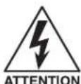 Atlas Sound CLA402 - CAUTION - SHOCK RISK - 3