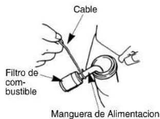 Cable Filtro de combustible Manguera de Alimentacion
