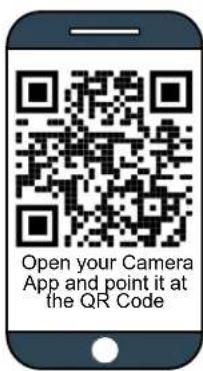 Open your Camera App and point it at the QR Code