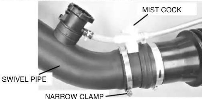 MIST COCK SWIVEL PIPE NARROW CLAMP