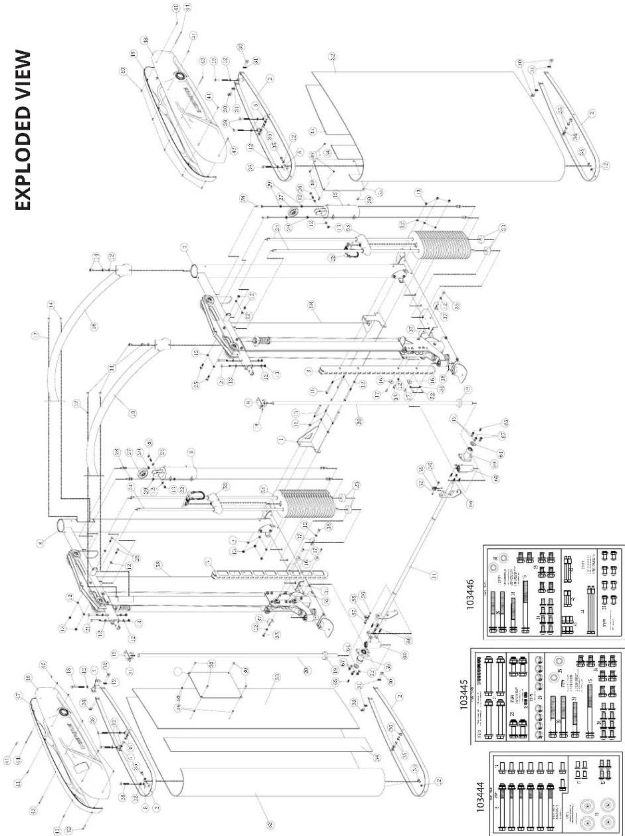 EXPLODED VIEW 103444 103445 103446