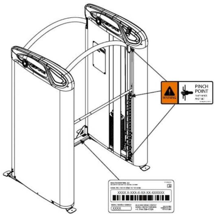 WARNING PINCH POINT ### ### ### ### XXXXXX-XXXX-XXXX-XXXX-XXXXXX XXXXX-XXXX-XXXX-XXXX-XXXXXX +1.75x-728x-729