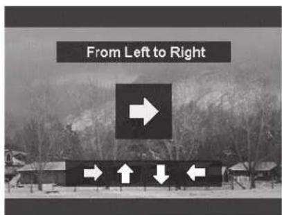 From Left to Right → ↑ ↓ ←