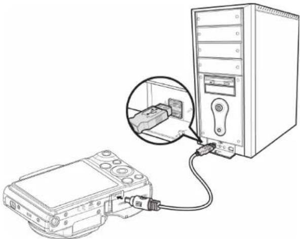 MINOLTA MN22Z - Connecting the Camera to a PC - 1