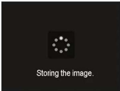 Storing the image.