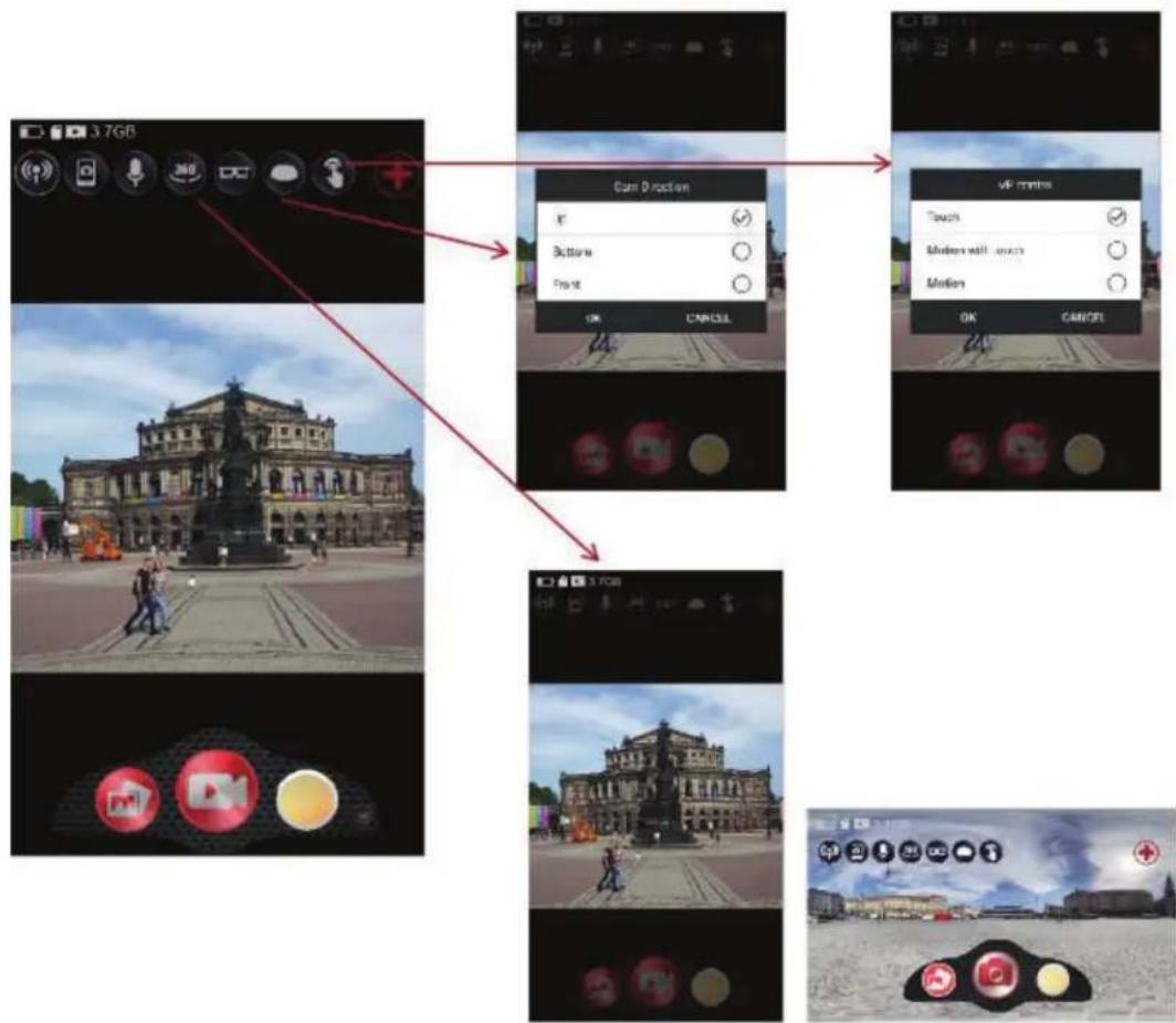 MINOLTA MN360 - App VR Control Modes - 1