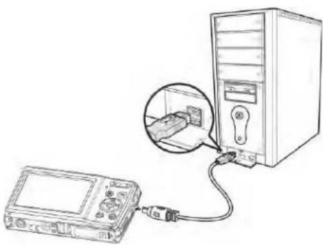 MINOLTA MN5Z - Connecting the Camera to a PC - 1