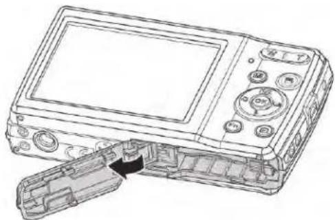 MINOLTA MN5Z - Inserting the Battery - 2