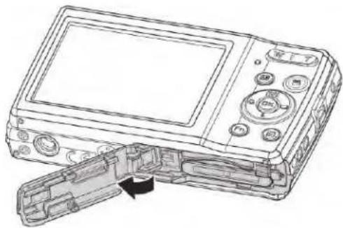 MINOLTA MN5Z - Inserting an SD/SDHC/SDXC Memory Card - 1