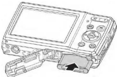 MINOLTA MN5Z - Inserting the Battery - 3