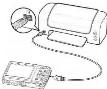 MINOLTA MN5Z - Connecting the Camera to a Printer - 1