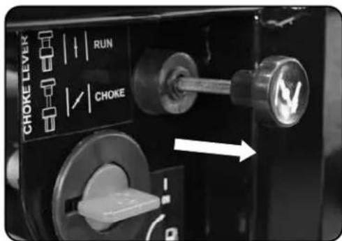 CHoke LEVER RUN CHoke