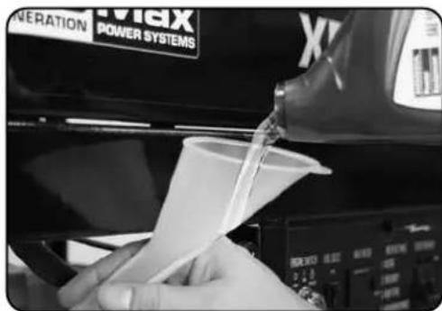 DuroMax XP15000EH - Checking the Oil - 3