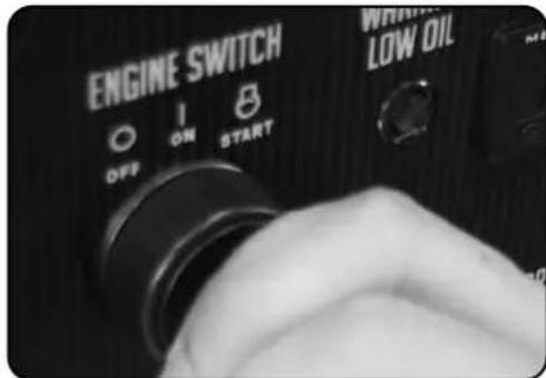 ENGINE SWITCH OFF ON START WHAM LOW OIL