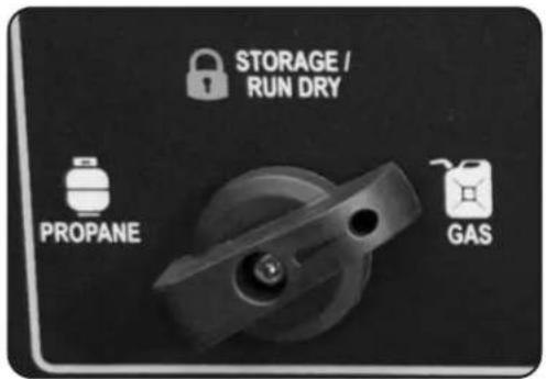 STORAGE / RUN DRY PROpane GAS