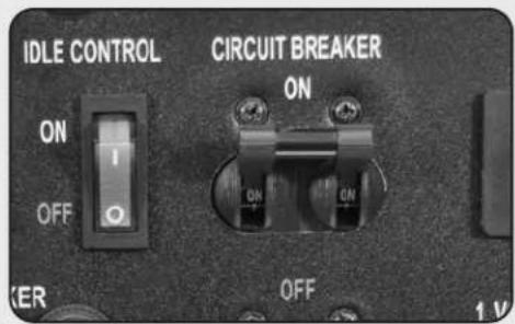 IDLE CONTROL CIRCUIT BREAKER ON OFF ON ON OFF 1 V