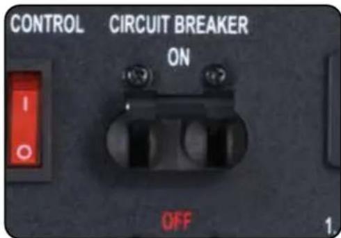 CONTROL CIRCUIT BREAKER ON OFF