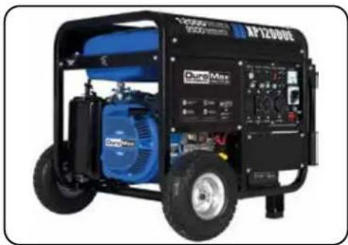 DuroMax XP12000E - Turn the main breaker OFF - 1