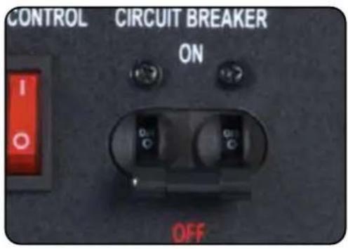 CONTROL CIRCUIT BREAKER ON OFF