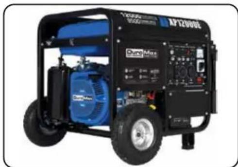 DuroMax XP12000E - Install handles - 2