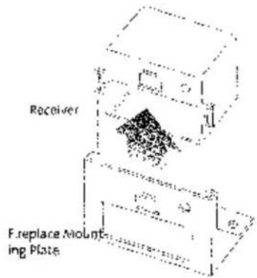 Receiver F-replace Mount- ing Plate