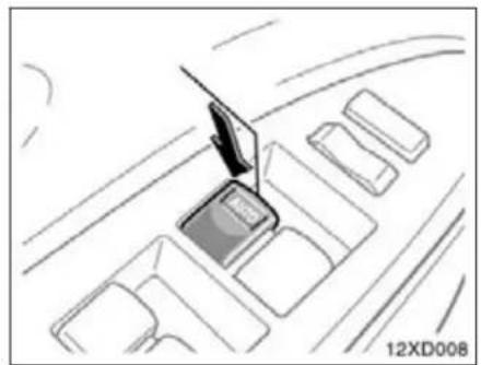 Diagram of a vehicle's lift and exhaust system with no visible text or symbols