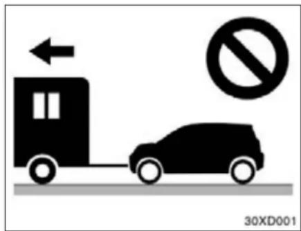 Diagram showing a van and car with a no-smoking symbol (no text or numbers present)
