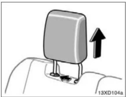 Diagram of a car seatbelt with an upward arrow indicating motion (no text or symbols)