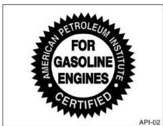 AMERICAN PETROLEUM INSTITUTE FOR GASOLINE ENGINES CERTIFIED API-02