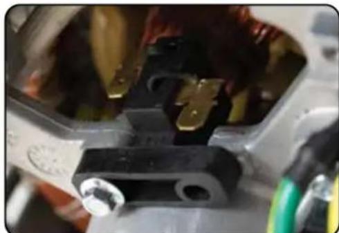 DuroMax XP13000X - Remove bolt from brush - 1