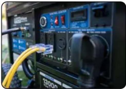 DuroMax XP13000X - Connecting a Load to the Generator - 2