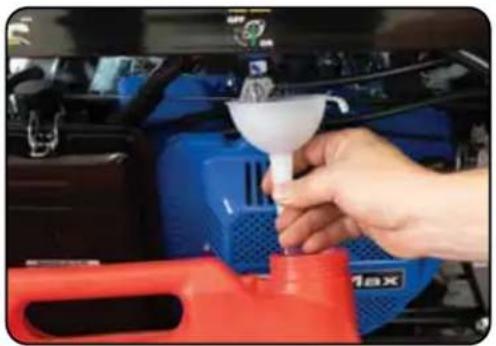 DuroMax XP13000X - Turn the battery switch OFF - 1