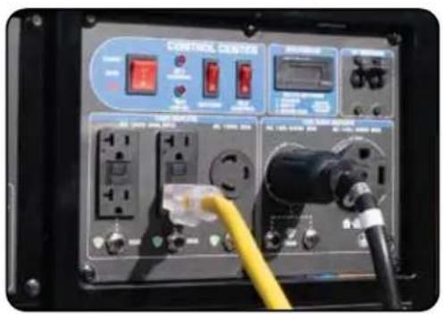 DuroMax XP12000DX - Open choke - 1
