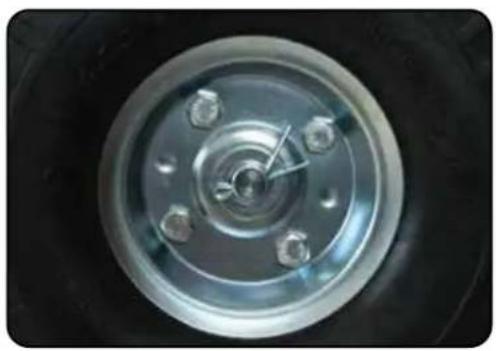 DuroMax XP12000DX - Install outside wheel washers - 1