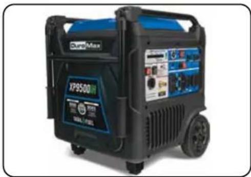 DuroMax XP9500iH - Flip the main breaker OFF - 1