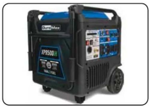 DuroMax XP9500iH - Turn OFF the main breaker - 1