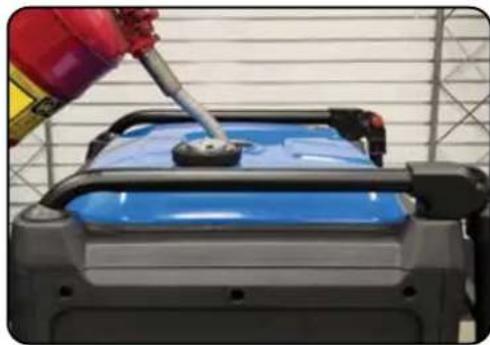DuroMax XP9500iH - Step 2 - Check the Gas Level (Optional) - 1
