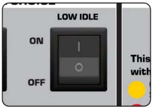 LOW IDLE ON OFF This with