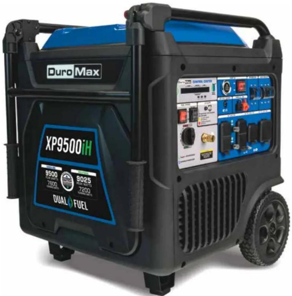 Duro Max XP9500iH 9500 7800 9025 7200 DUAL FUEL CONTROL CENTER