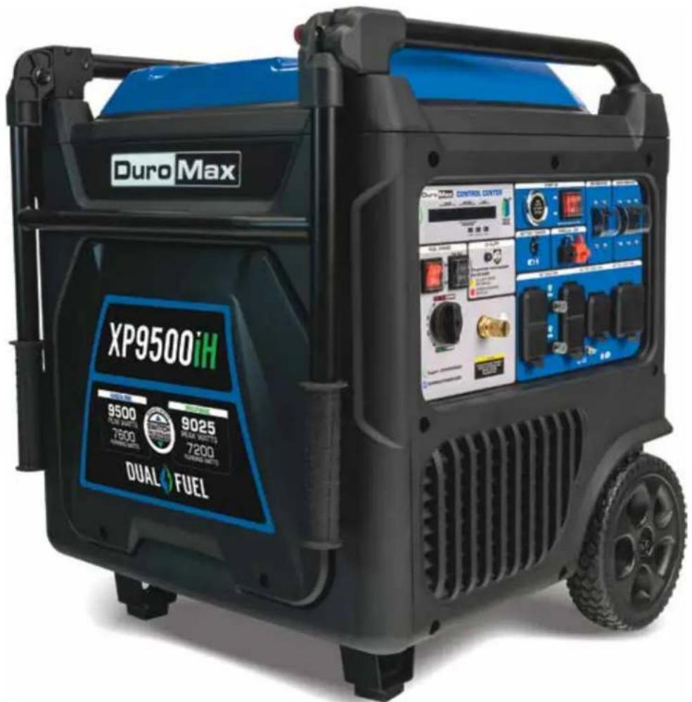 Duro Max XP9500iH 9500 7800 9025 7200 DUAL FUEL CONTROL CENTER
