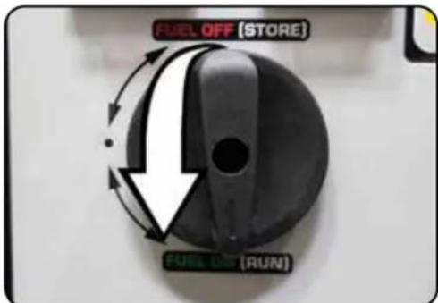 FUEL OFF (STORE) FUEL OFF (RUN)